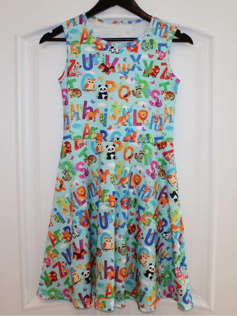 Alphabet dress (girls XL) (NWOT)